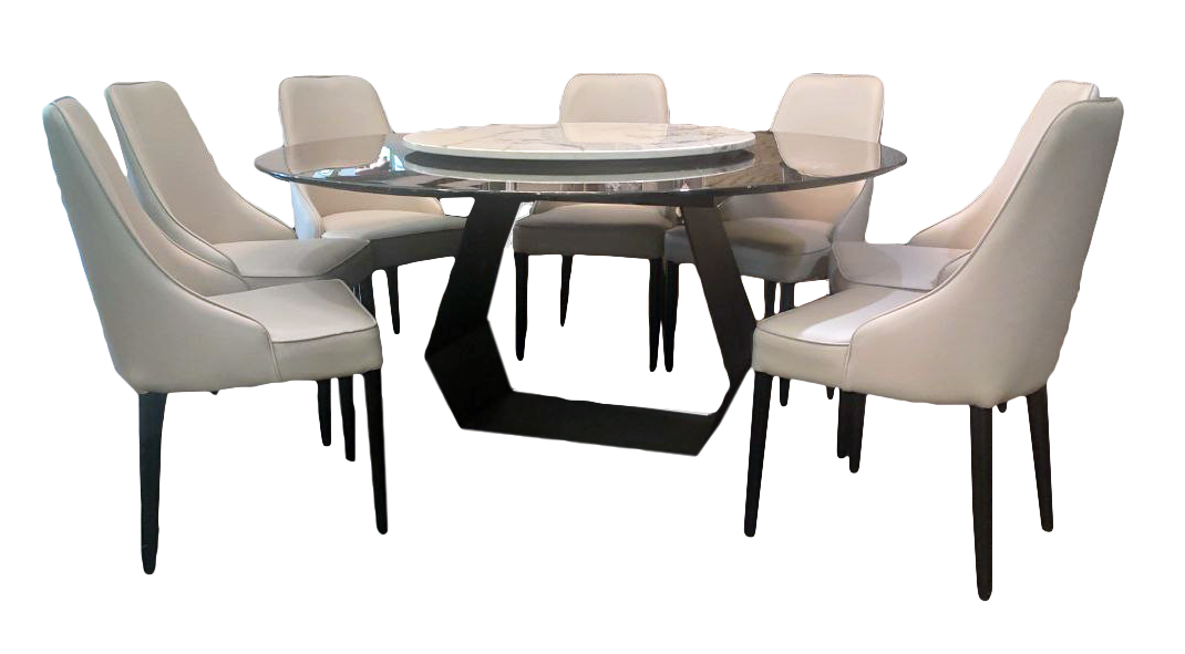 MARBLE DINING SET SJ77 Neo Metro Life Style Concept Furniture